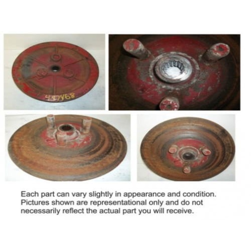 Used Stationary Rotor Drive Pulley Assembly fits International 1420 1440 1460 1470 1480 fits Case IH 1620 1640 1660 1680 193622C91 193622C92