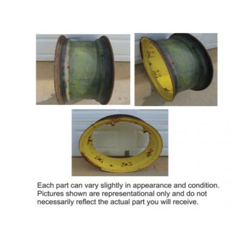 Used 10" X 24" Front Rim 6 Loop fits John Deere 5105 5200 5205 5210 5220 5225 5300 5310 5320 5325 5400 5410 5415 5420 5425 5500 5510 5520 5525 RE45773
