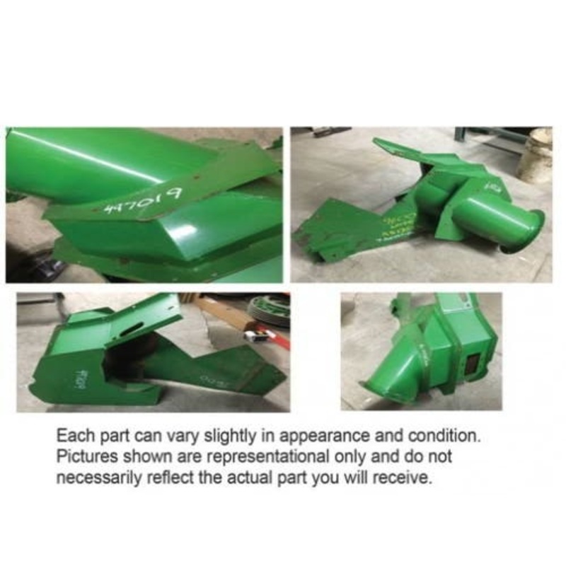 Used Clean Grain Loading Auger Housing fits John Deere 9600 9610 AH135550 AH235510 AH149186