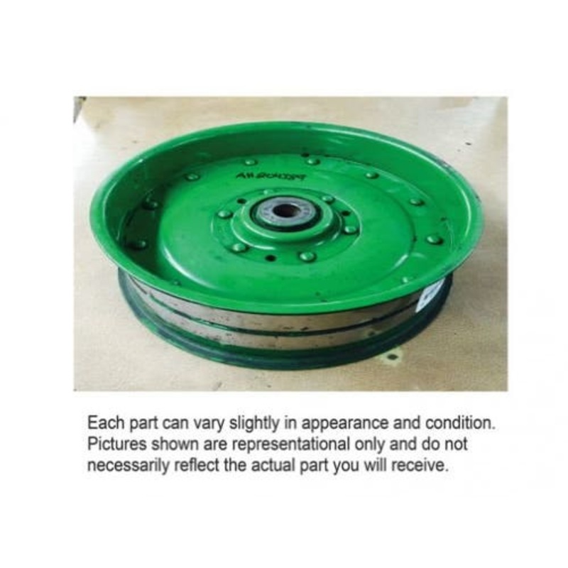 Used Feeder House Drive Idler Pulley fits John Deere 9560 9570 9660 9750 9760 9860 9870 AH204389 AH166439