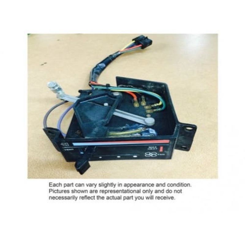 Used Heater / Air Conditioner Control Switch fits John Deere CTS 9400 9410 9500 9510 9600 9610 AH140169 AH144096 AH118796