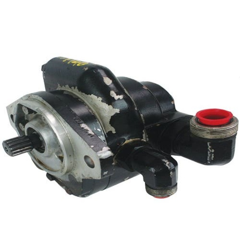 Used Hydraulic Gear Pump Assembly fits Case IH 7110 7120 7130 7140 7150 1954132C2 1341835C1