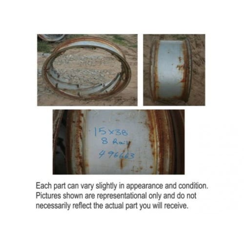 Used 15" X 38" 8 Rail Rim