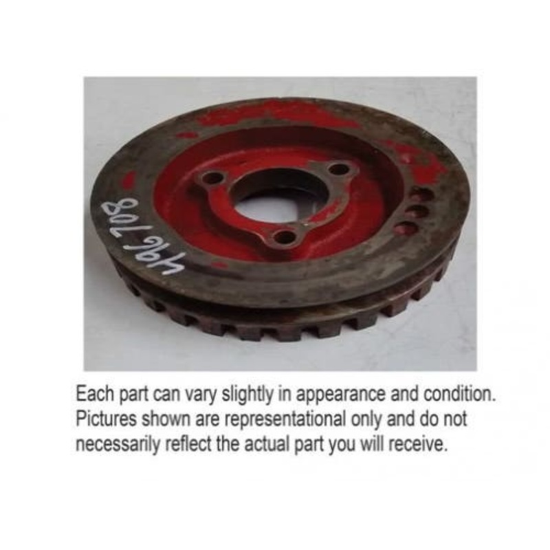 Used Auxiliary Pump Drive Pulley fits International 1420 1440 1460 1470 1480 196481C1 fits Case IH 1620 1640 1660 1670 1680 196481C1
