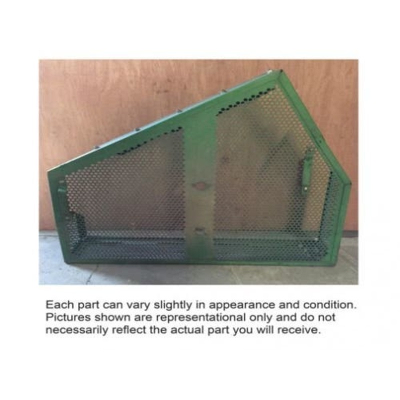 Used Cleaning Fan Leaf Screen fits John Deere 9400 9410 9500 9510 9600 9610 AH148107 AH144824 AH144827