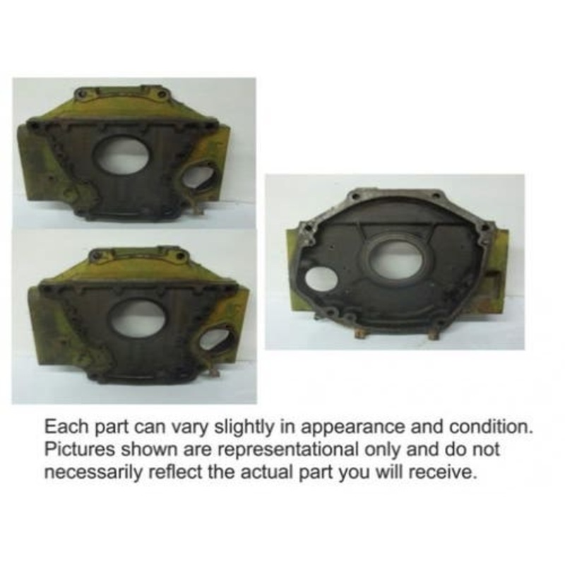Used Flywheel Housing - Rear Engine Plate fits John Deere 2020 820 830 1020 1520 1530 2020 2030 2630 2840 2040 2240 2440 2640 R63434 T28433 R62009