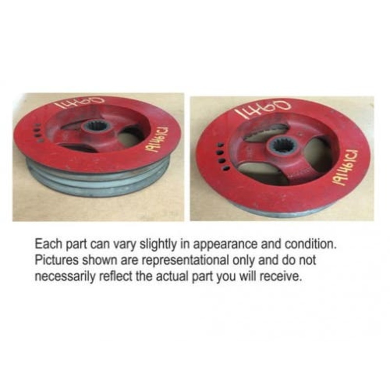 Used PTO Drive Pulley fits International 1420 1440 1460 1470 fits Case IH 1620 1640 1660 1666 1670 2144 2166 2344 2366 191461C1 182669C1