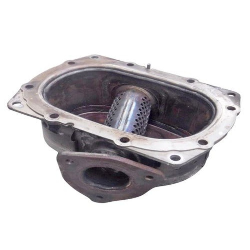 Used End Cover Section - Catalytic Converter fits Kubota M5-091 M5-111 M5L-111 M5N-091 M5N-111 M6L-111 M6S-111 1J583-18101 1J583-18950