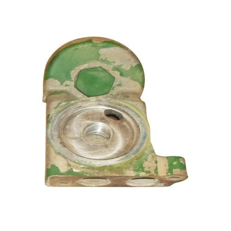 Used Oil Cooler Housing fits John Deere R12979 R120082
