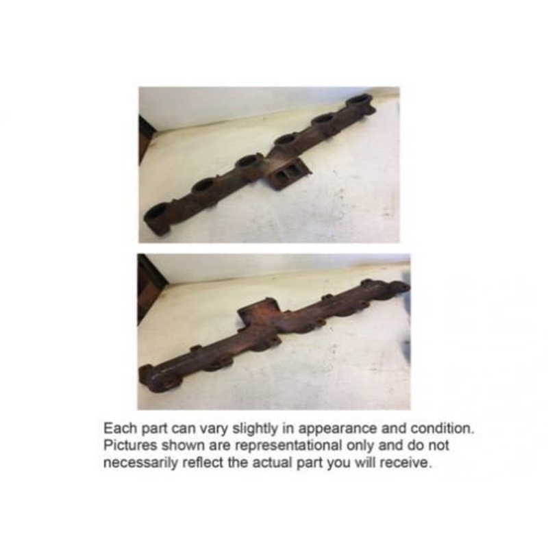 Used Exhaust Manifold fits Case IH fits New Holland TM115 TM125 TM135 TM150 TM165 TV140 8670A 8770A 8870A 8970A 8010 TR88 TR89 fits Ford F2NN9430BC