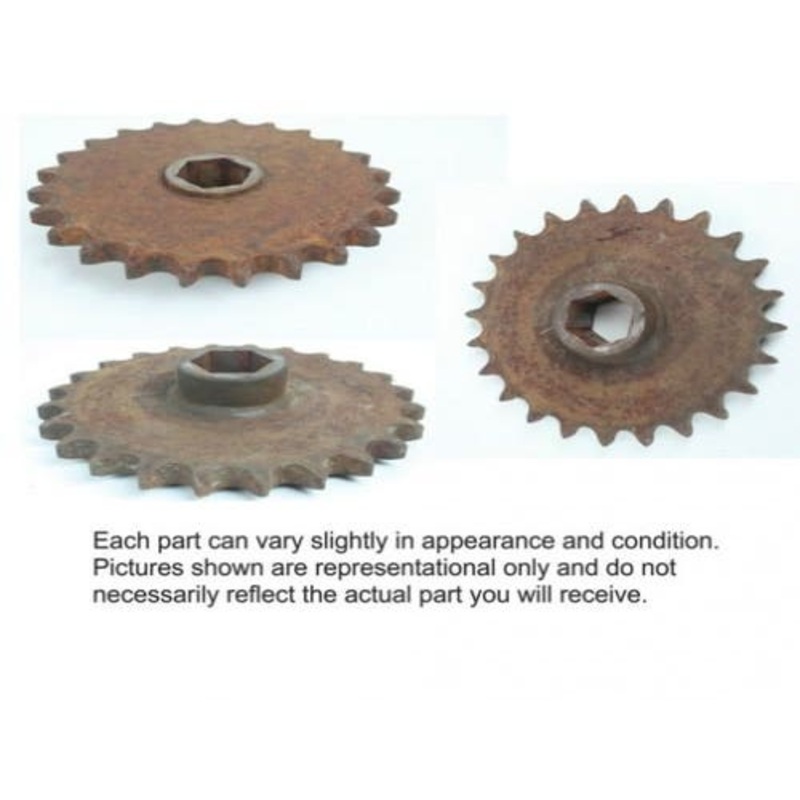 Used Feed Adapter Drive Sprocket fits International 715 824 833 844 883 943 963 983 176340C1 fits Case IH 1043 1044 1054 1063 1064 1083 1084 176340C1