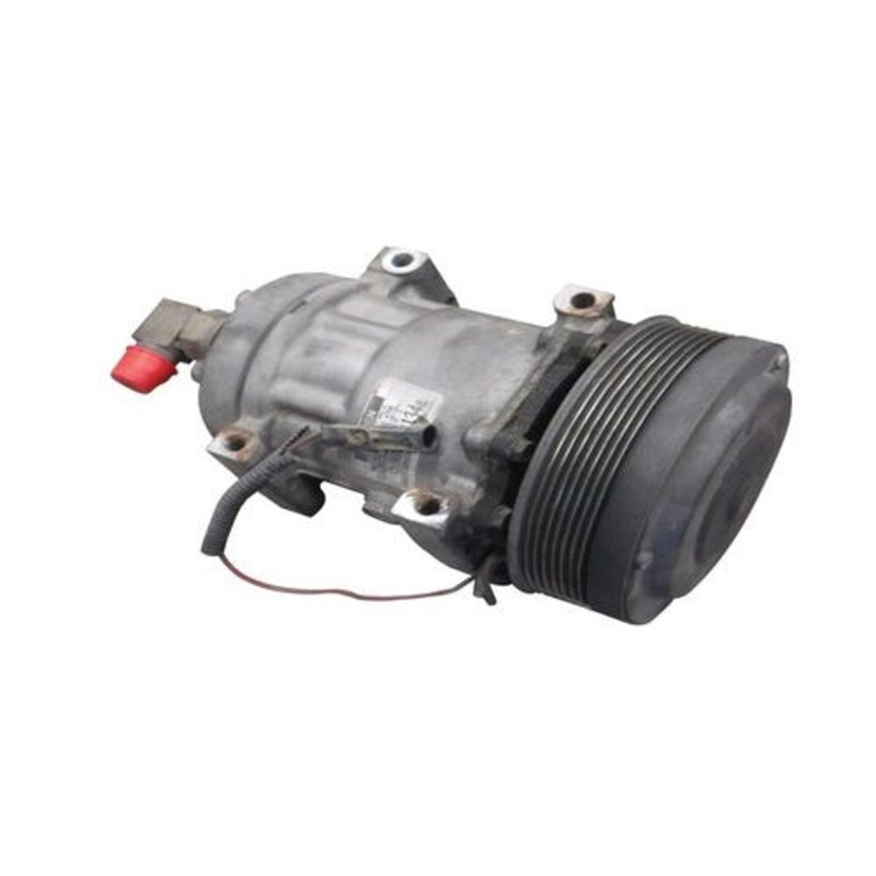 Used Air Conditioning Compressor - Sanden fits Case IH MX210 MX230 MX255 MX285 317008A3 fits New Holland 86993463 fits Massey Ferguson 504078610