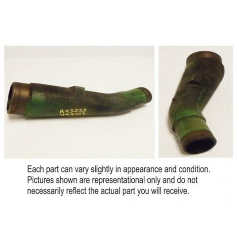 Used Intake Manifold Pipe fits John Deere 4520 R43222
