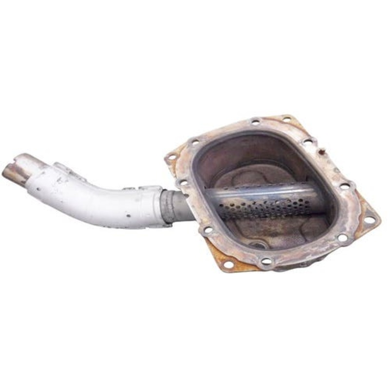 Used Catalyst Exhaust End Housing fits Kubota M4N-071 M8560 M9960 1J541-18950 1J541-18102