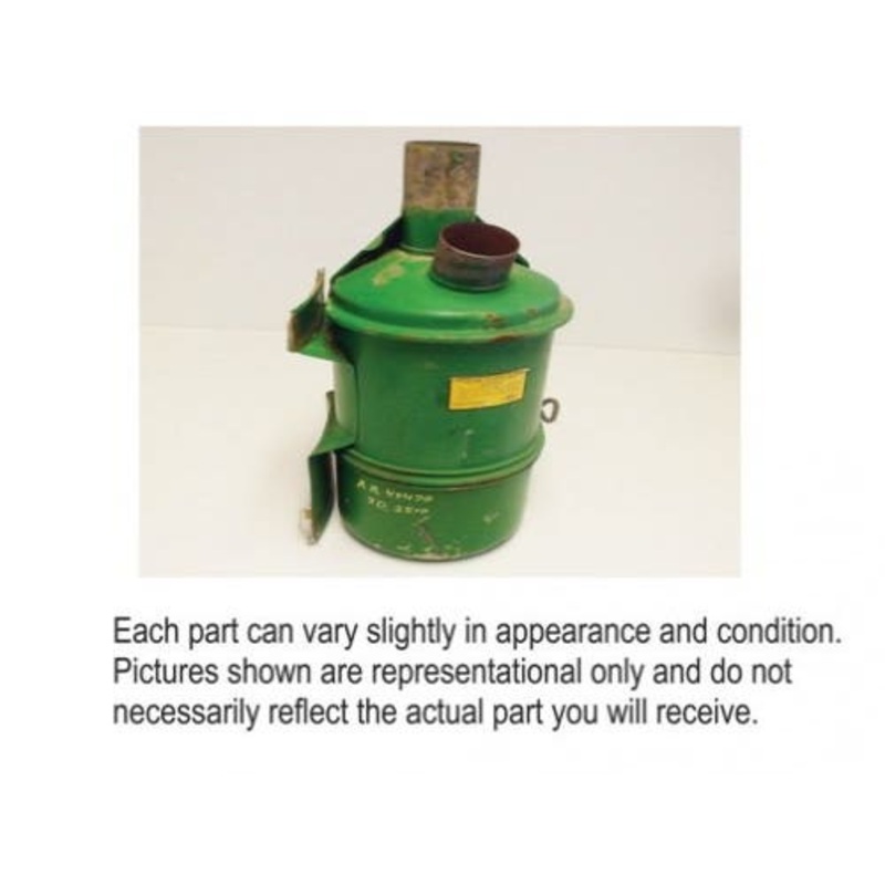 Used Dry Air Cleaner Assembly fits John Deere 2510 2520 3020 AR38443 AR40359 AR46147