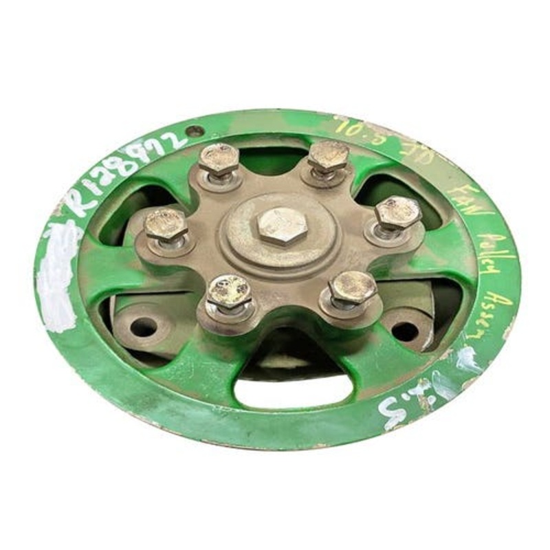 Used Fan Drive Pulley W/ Hub fits John Deere 9300 9400 9200 9300T 9400T 9300 RE64657 R129057 R128972