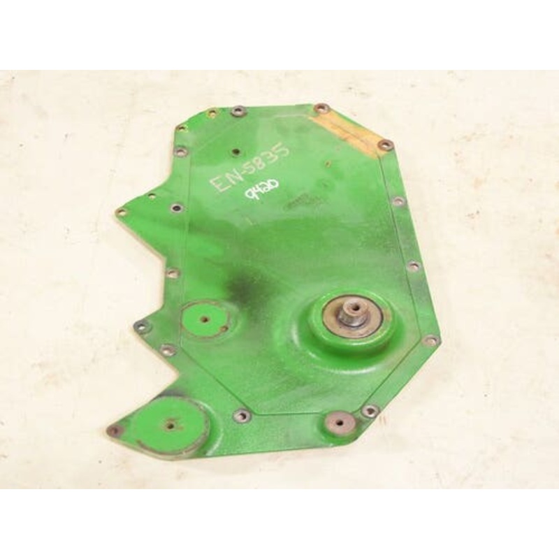 Used Timing Gear Cover fits John Deere 450CLC 9100 9120 9200 9220 9300 9320 9320T 9400 9420 9420T 9520 9520T 9620 9620T S680 S690 450CLC 9300 R504677