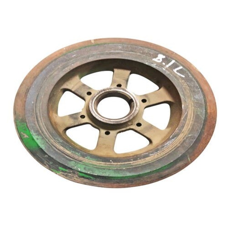 Used Torsional Damper Pulley fits John Deere 6610 6650 9976 9510 9610 9100 8120 8220 8320 8320T 8400 8400T 8410 8410T 8420 8420T 8520 8520T RE57603
