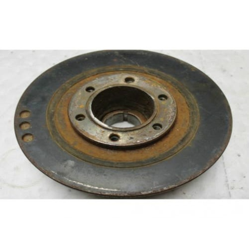 Used Crankshaft Pulley with Dampener fits John Deere 6619A 6619T 8630 5460 5820 AR70833
