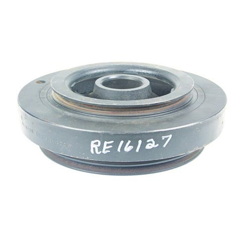 Used Crankshaft Pulley with Dampener fits John Deere 8560 8570 RE16127