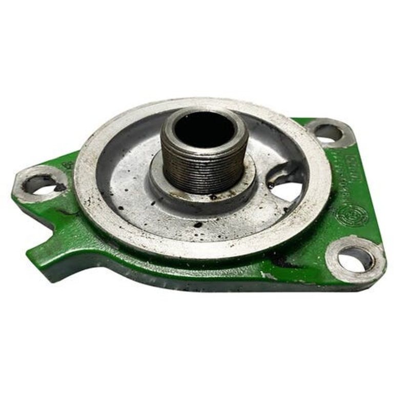 Used Engine Oil Filter Base fits John Deere 790 990 2032R 2520 2720 3025E 3032E 3033R 3035D 3120 3203 3320 4005 4044M 4044R AM881827 fits Yanmar