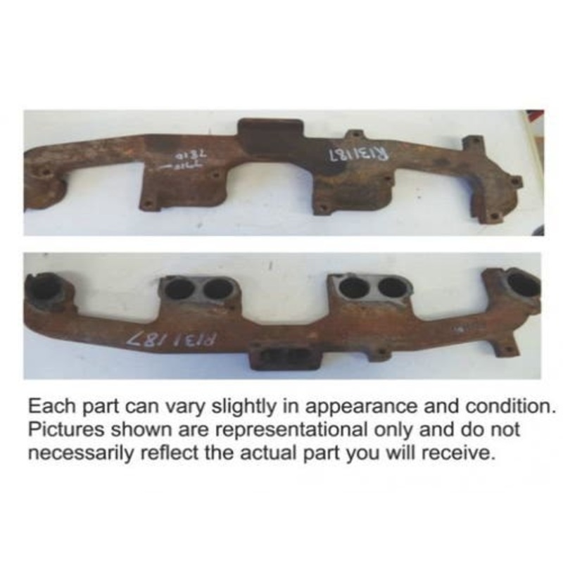 Used Exhaust Manifold fits John Deere 7710 7810 R131187