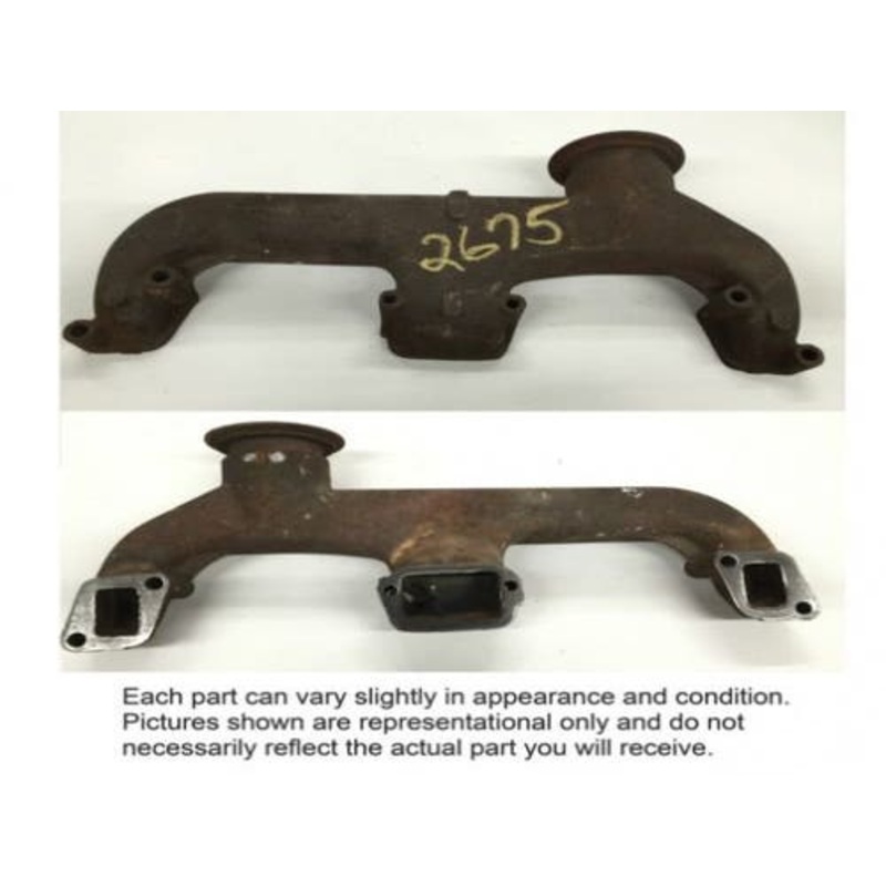 Used Exhaust Manifold fits Massey Ferguson 2640 2675 743278M2 fits Perkins 37782942 3778294
