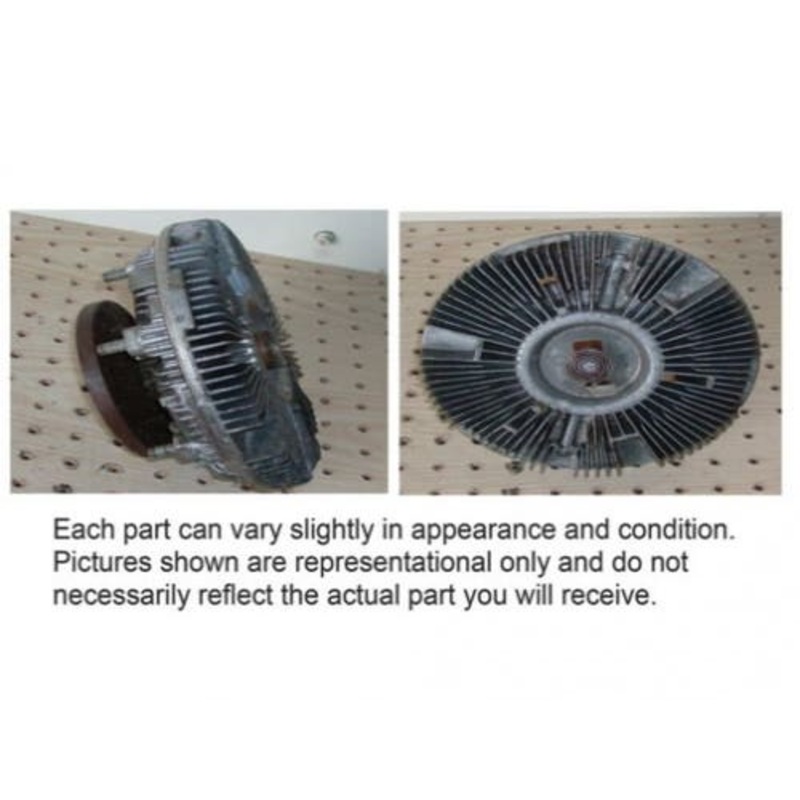 Used Viscous Fan Clutch Assembly fits John Deere 4555 4560 4650 4755 4760 4850 4955 4960 RE50225 RE37444 AR96825