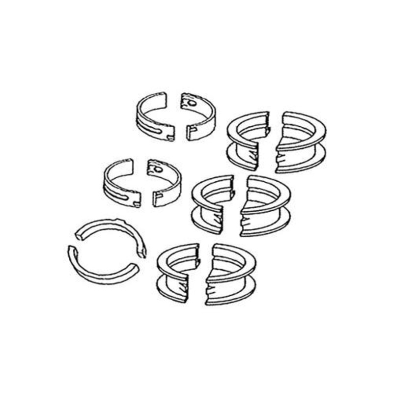 Main Bearing - Standard Set of 6 fits Case W14 300C 400C 600 780 780CK 800 880 880B 780 780CK 800 880 880B MB336