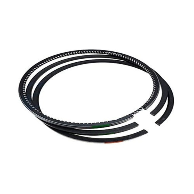 Piston Ring Set - .020" Oversize Keystone Wedge - Single Cylinder fits New Holland 8670 8770 8670A 8770A 8970A 8870 8970 87801091 fits FIAT 87801091