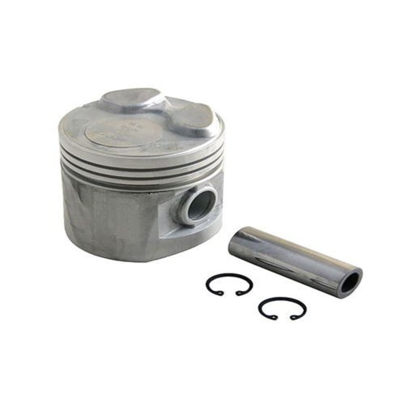 Piston with Pin - 3.5" Overbore fits Ford 134 NAA 501 600 601 700 701 2100 EAE6108F
