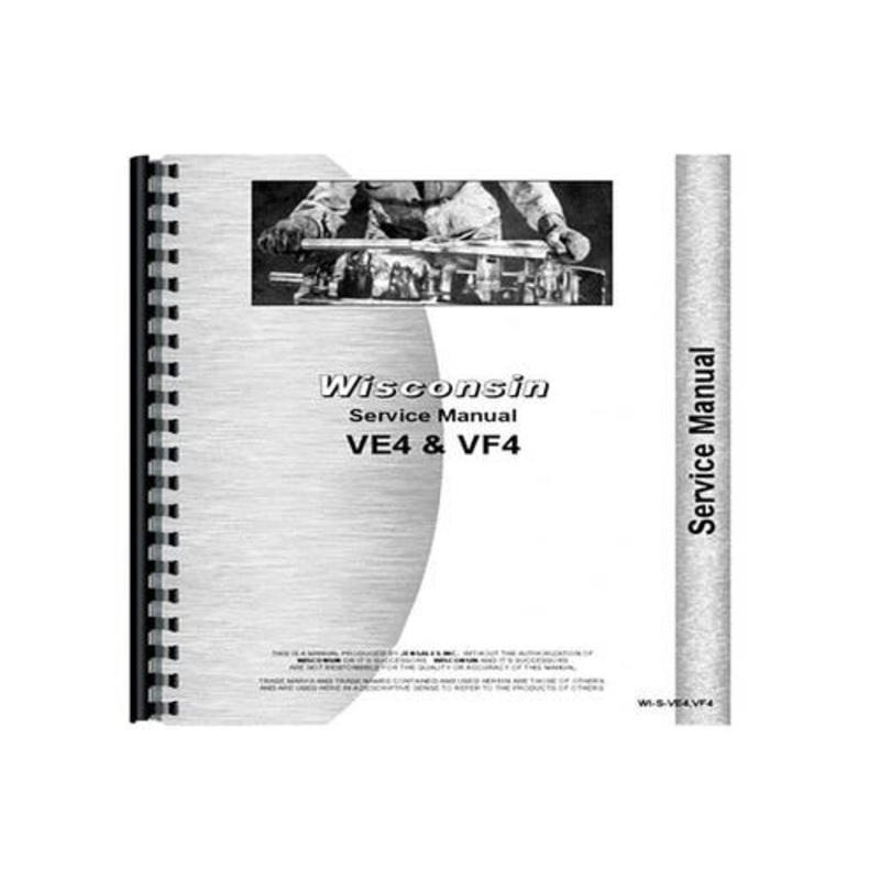 Service Manual fits Wisconsin VE4 VE4D VF4 VF4D