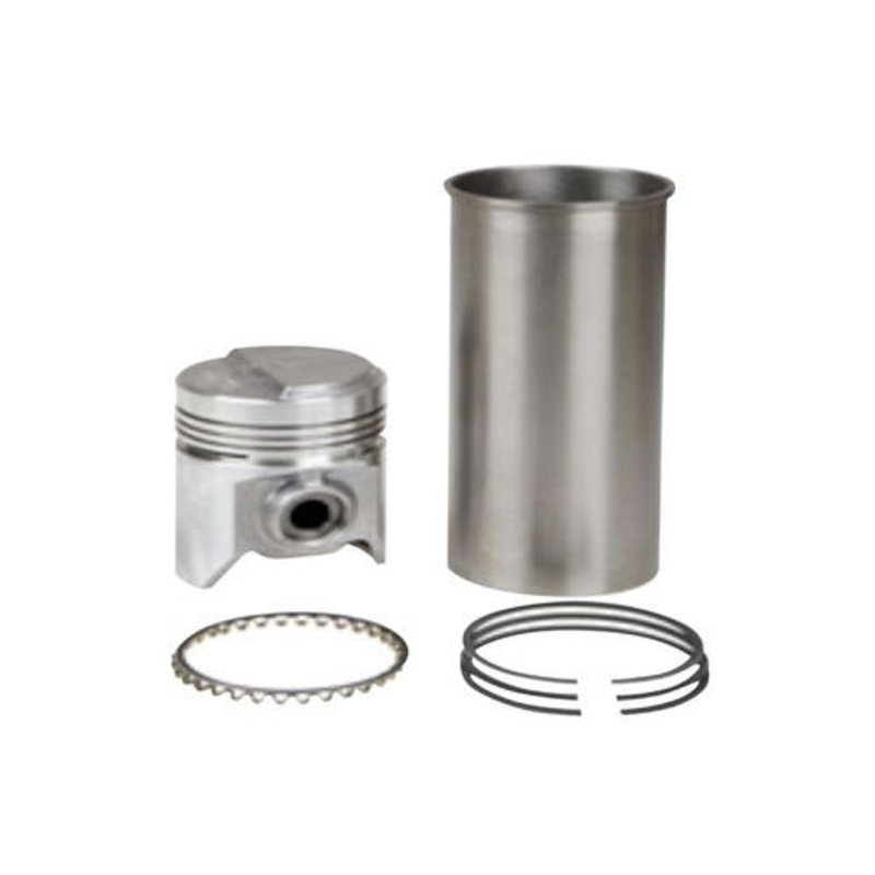 Piston and Liner Kit - 3-7/8" Overbore Single Cylinder fits International C248 M MV O6 OS6 W6 400