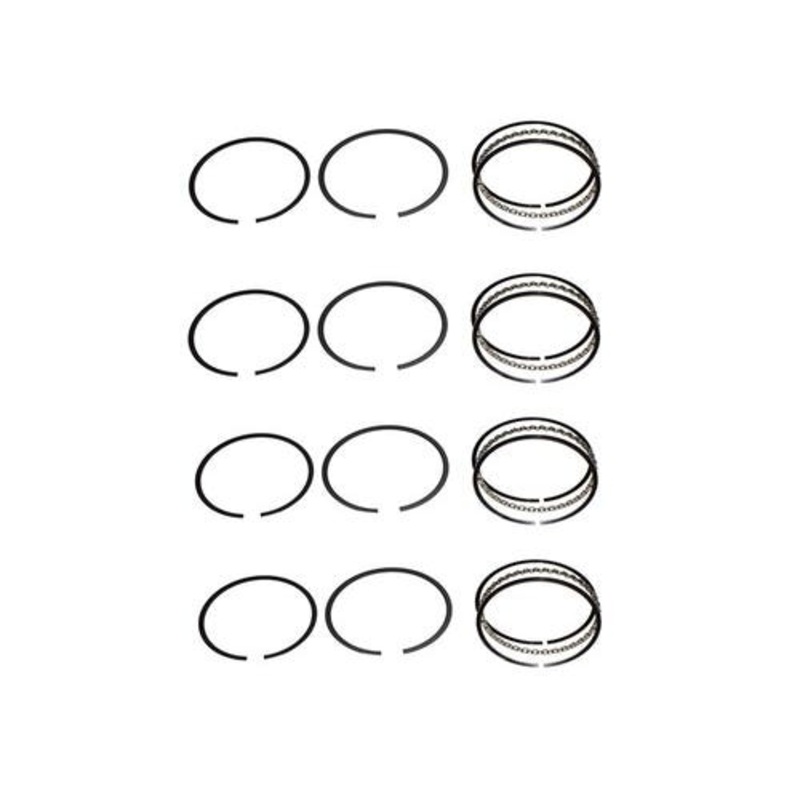 Piston Ring Set - .030" Oversize - 4 Cylinder fits International 424 444 454 504 2404 2424 2444 C153 C157 2504 444 2404 2424 2444 2504