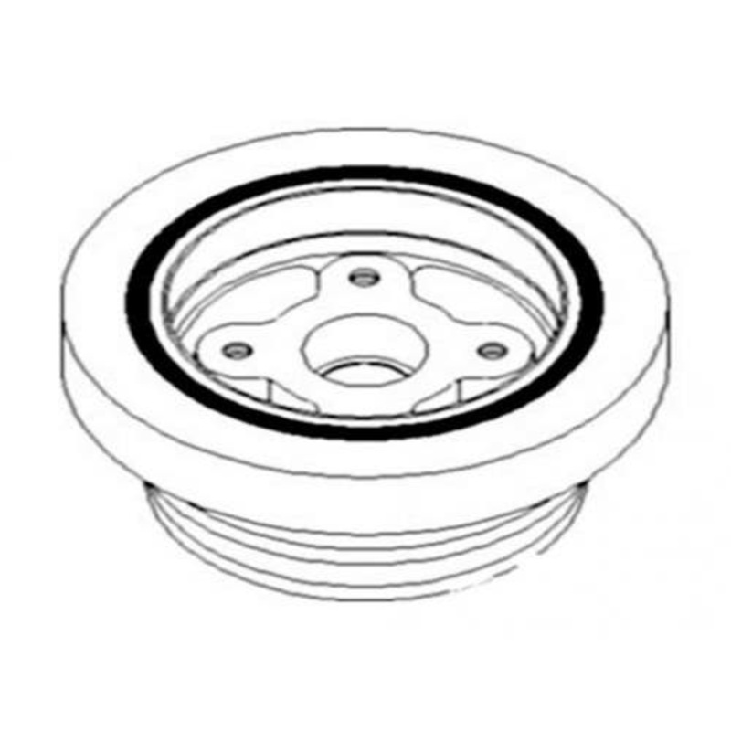 Dampener Pulley fits John Deere 2955 3055 3155 3255 3350 3650 RE26920