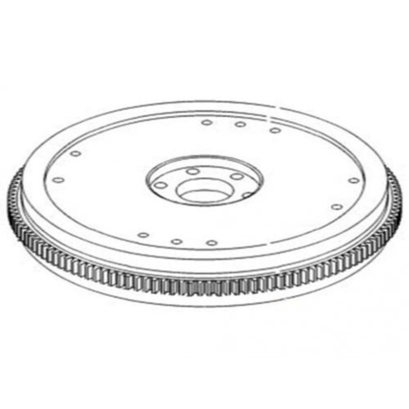 Flywheel With Ring Gear fits Ford 335 340 3400 3500 335 340 5000 5100 5190 5200 5600 5610 5700 5900 6600 6610 6700 6710 3500 E0NN6375HA