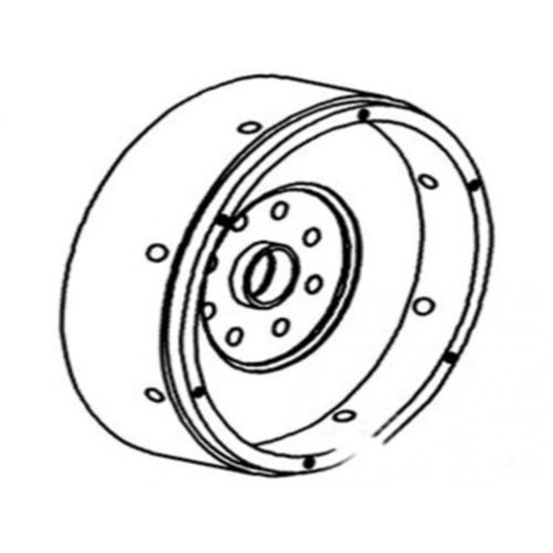 Flywheel With Ring Gear fits International 666 686 fits Case IH 282208A1 680712C91