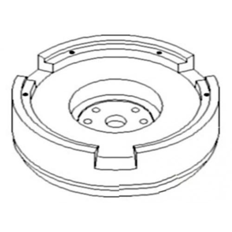 Flywheel With Ring Gear fits John Deere 5410 5510 5510N 5403 5420 5420N 5520 5520N 5605 5705 5415 RE502964 R501536