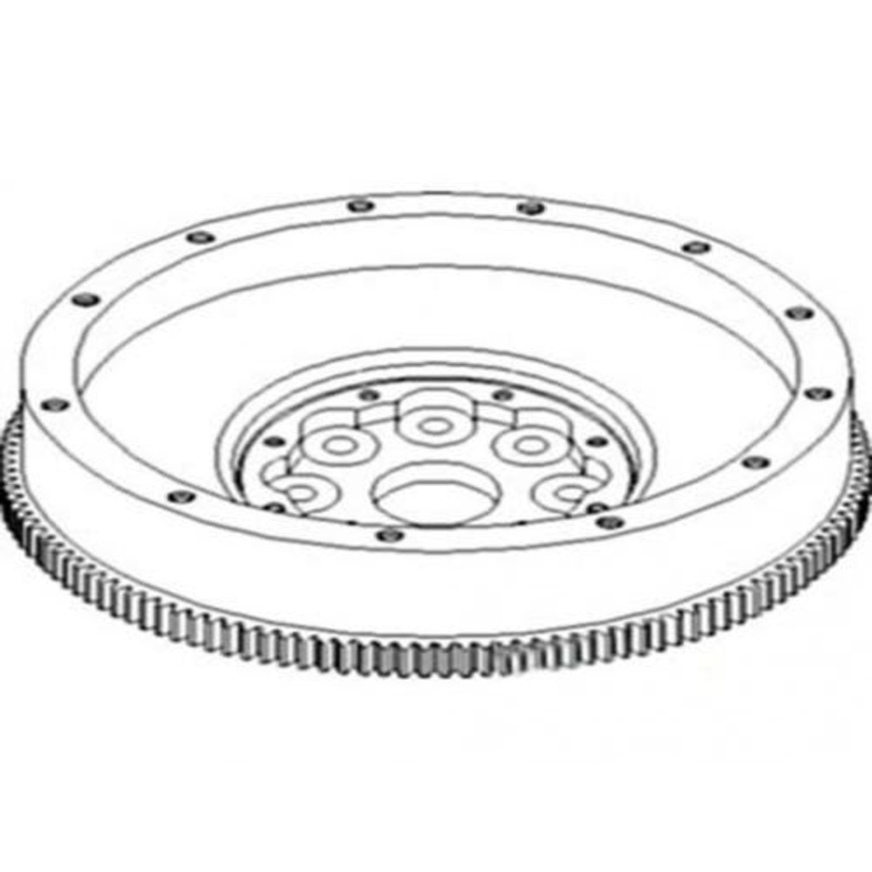 Flywheel With Ring Gear fits White 100 120 125 140 145 3911425 30-3429652