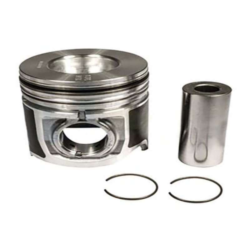 Piston and Rings - 4.107" Standard Single Cylinder fits New Holland TL80 1931002 fits Case IH JX80U 1931002
