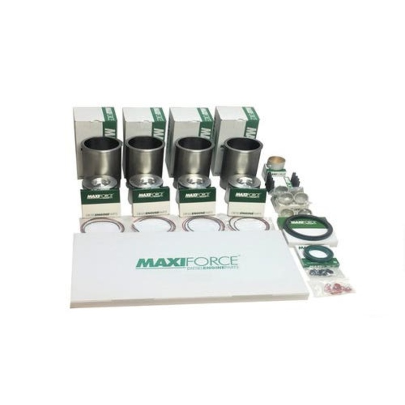 Engine Rebuild Kit - Less Bearings - .020" Oversize Pistons fits Caterpillar 216B 226B 226B2 226B3 232B 232B2 239D 242B 242B2 247B 247B3 249D 257B