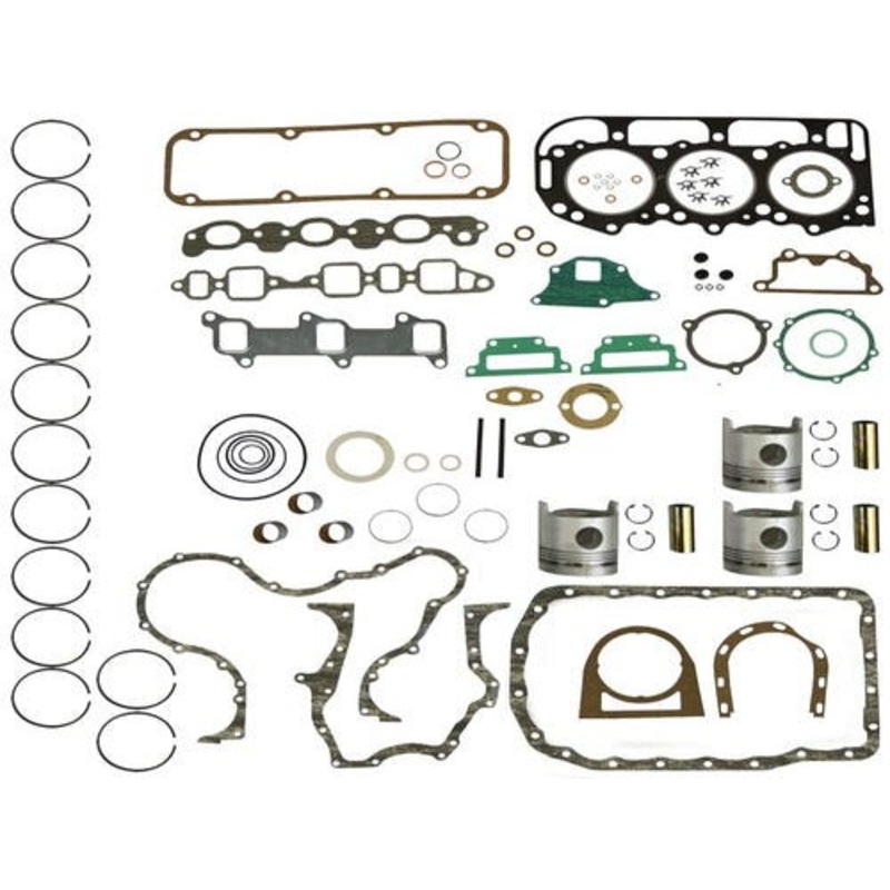 Engine Rebuild Kit - Less Bearings - .030" Oversize Pistons BSD329 175 fits Ford 3000 3100 3110 3120 3150 3190 3300 3310 3330 3500 BSD329 175 3400