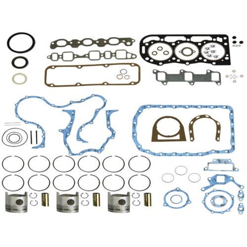 Engine Rebuild Kit - Less Bearings - .040" Oversize Pistons BSD332 192 fits Ford 250C 345C 445C BSD332 192 250C 345C 445C 3230 3430