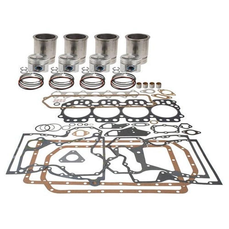 Engine Rebuild Kit - Less Bearings - 3.437" Overbore fits Allis Chalmers C CA IB RC 125 B