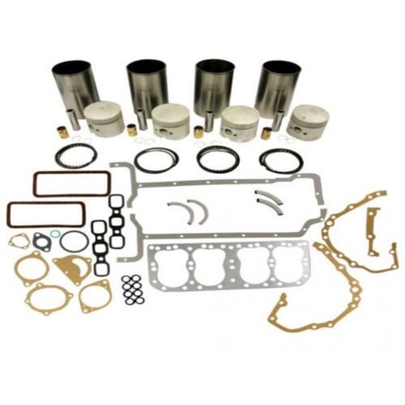 Engine Rebuild Kit - Less Bearings - .040" Liners 3 Ring Piston fits Ford 2N 8N 9N 120