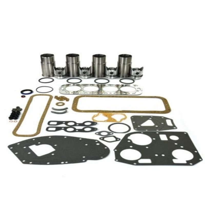 Engine Rebuild Kit - Less Bearings - 3.311" Liner Seal I.D. - Dome Top Pistons fits International C113 A B C Super A