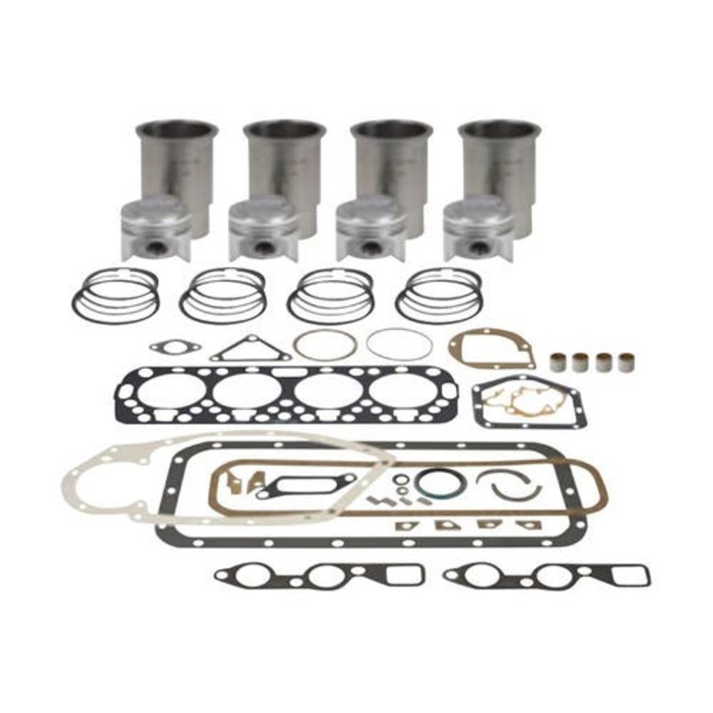 Engine Rebuild Kit - Less Bearings - 3.437" Liner Seal I.D. C123 fits International Super C 100 200 C123 C Super A