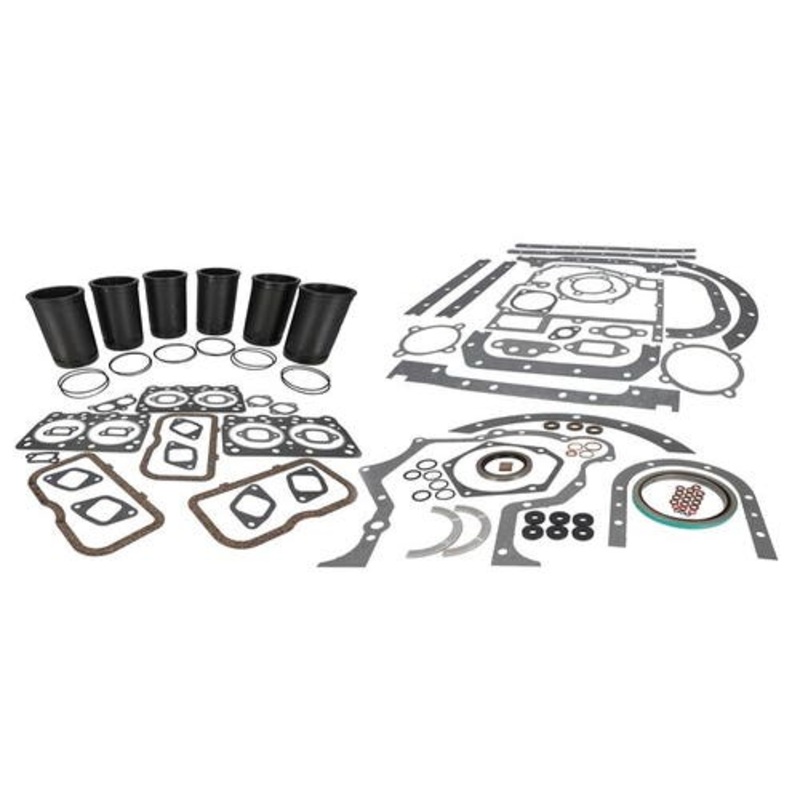 Engine Rebuild Kit - Less Bearings fits Case 1150 W10E W18 W20 W20B 401BD 401BDT 970 1150 W8E W9E W10E W18 W20 W20B
