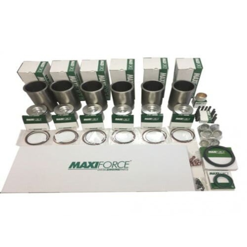 Engine Rebuild Kit - Less Bearings - High Compression 6404A/T fits John Deere 690B 740 4430 4630 7020 6602 7700 690B 693B 740 5200 5440 6404A 6404T