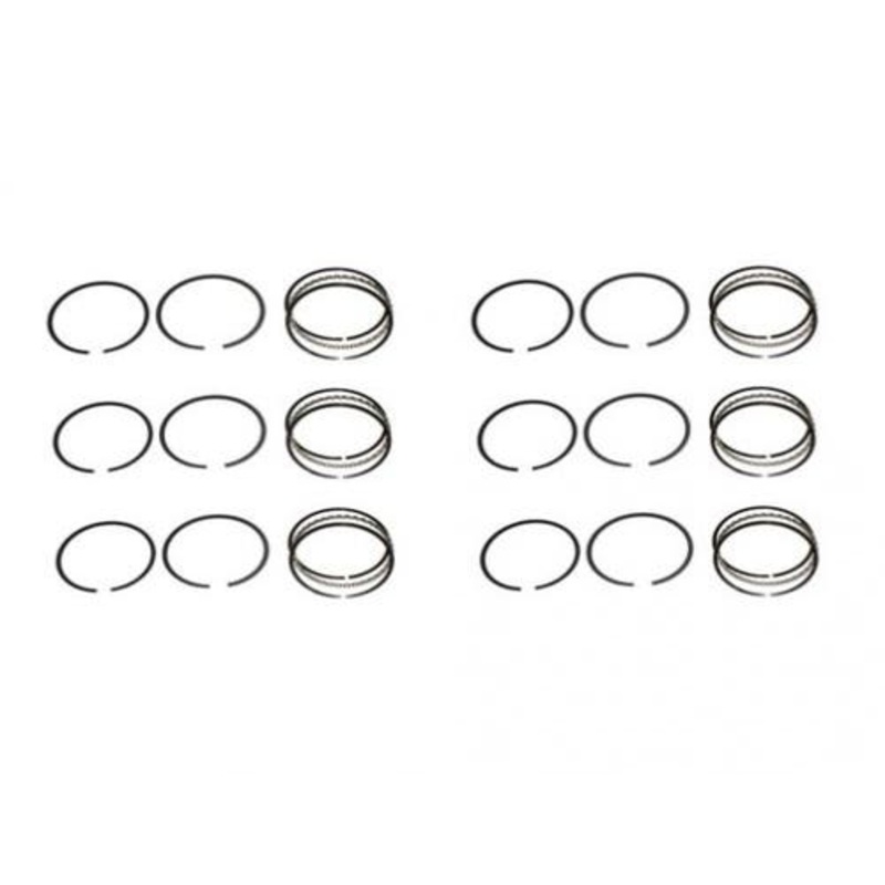 Piston Ring Set - Standard - 6 Cylinder fits Massey Ferguson 1100